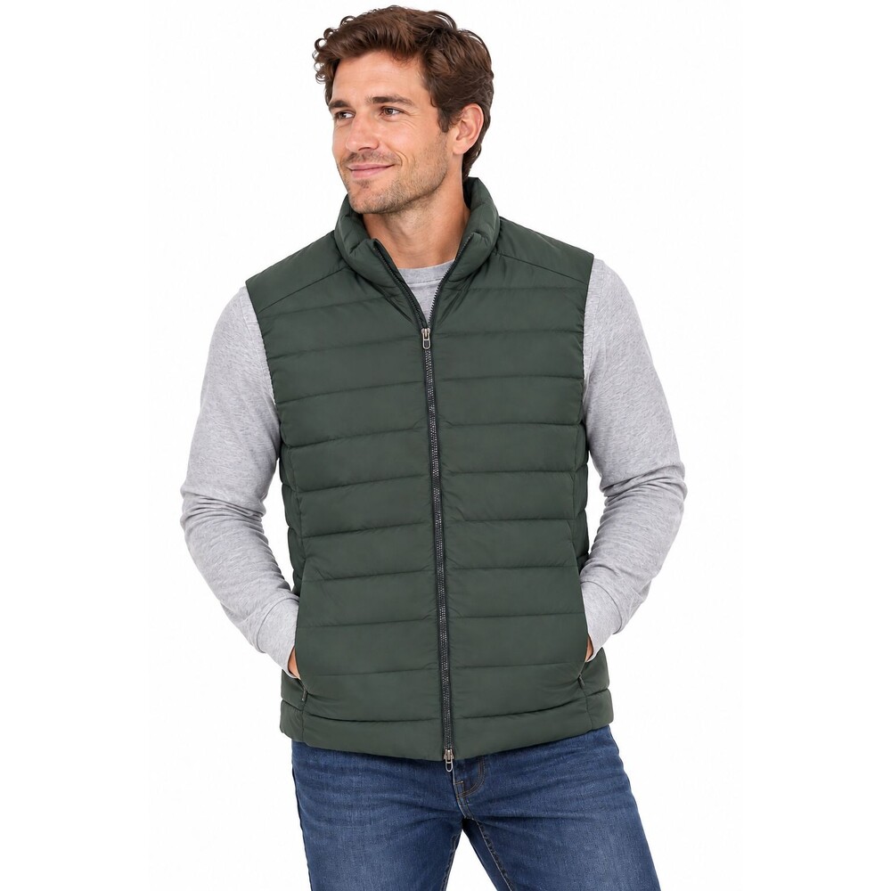 Lululemon Navigation Down Puffer Vest Men's Size Large Green Goose Gorpcore